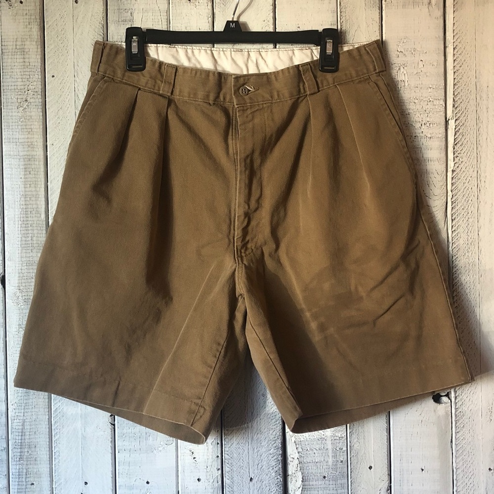 Men's Dark Khaki Shorts
